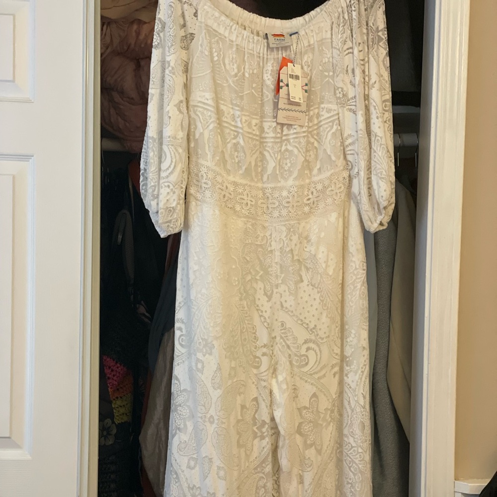 Farm Rio Lace Jumpsuit!